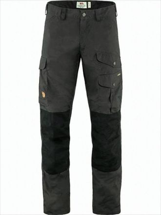 Fjällräven Two-Tone Straight Pants With Reinforced Patches