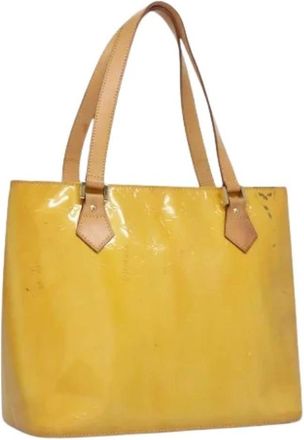 Louis Vuitton Pre-owned Tote Bags, female, Yellow, Size: ONE SIZE Pre-owned Vintage Tote Bag