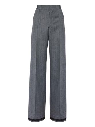Maison Margiela Mid-Grey, High-Waisted Trousers