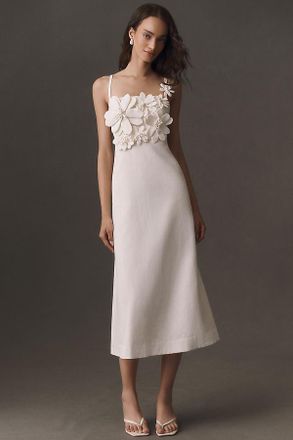 Mestiza New York Esperanza Appliqu&eacute; Midi Dress