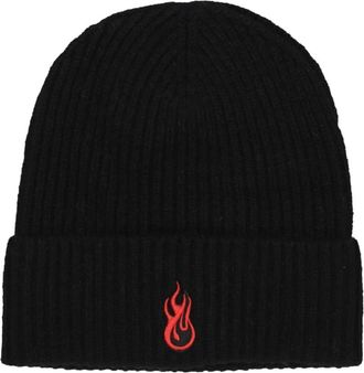 Vision Of Super Elastische Beanie - unisex - Hoeden - Zwart - ONE Size - Wol - Accessoires