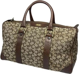 Celine Pre-owned Weekend Bags, female, Brown, Size: ONE SIZE Pre-owned Vintage Weekend Bag