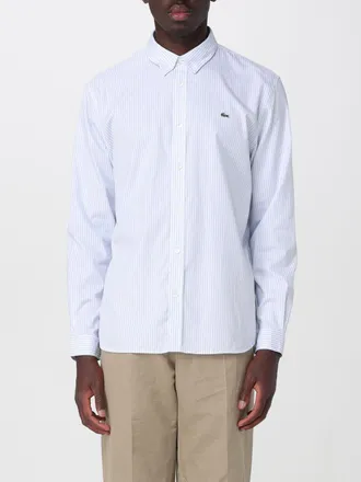 Lacoste Striped Cotton Casual Shirt