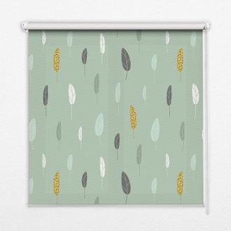 Tulup Tenda A Rullo Interna Per Finestra - Tenda Filtrante Luce - Tenda Privacy - Tenda Decorativa Rettangolare - Rullo Per Interni - (100 Cm X 140 Cm) - Al