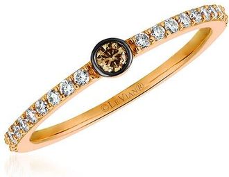 Le Vian Stacking & Layering 14K Rose Gold 0.24 Ct. Tw. Diamond Ring