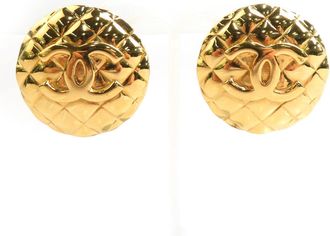 Chanel Metal Clip Earrings (Pre-Owned)
