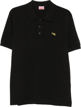 Kenzo Tiger-patch Polo Shirt