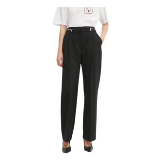 Karl Lagerfeld Dames, Broeken, Zwart, Maat: XS Poliester