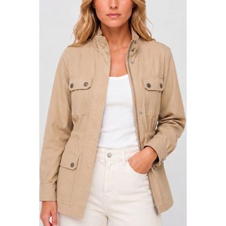 Liverpool L.A. Utility Jacket in Harvest Khaki at Nordstrom, Size X-Large