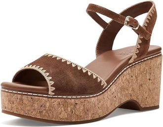 Naturalizer Della Womens Wedge Shoes Walnut Wake : 8.5 M (B), Suede