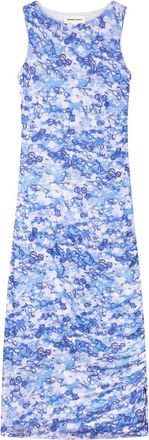 Fab By Fabienne Chapot Zina Dress - Dames - Casual kleedjes - Blauw - XL - Polyester - Kleedjes