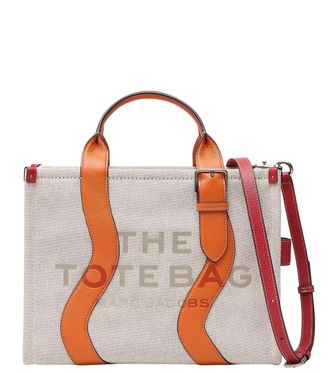 Marc Jacobs Beige/Orange The Medium Tote