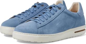Birkenstock Mens Birkenstock Bend Sneakers Elemental Blue Suede Round Toe Shoes ZOGG2273