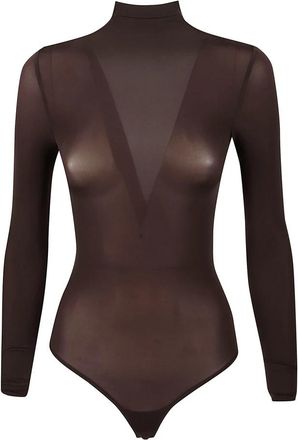 Wolford Buenos Aires String Body - Dames - Bodies - Bruin - M - Katoen - Tops