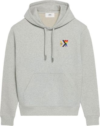 Ami pride organic cotton hoodie - unisex - Organic Cotton - S - Grey