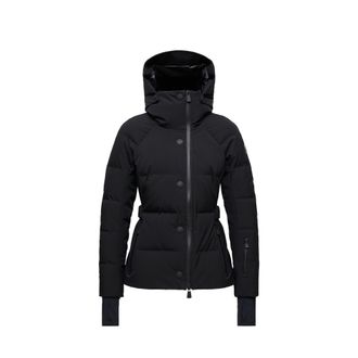 Moncler Moncler Guyane Hooded Insulated Ski Jacket, Women, Black, Size: 00