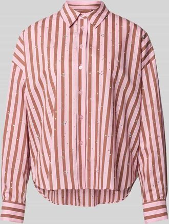 Essentiel Regular Fit Hemdbluse aus Baumwoll-Mix Modell JELIEF in Rose, Gr&ouml;&szlig;e 34