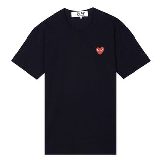 Comme Des Gar&ccedil;ons Heart T-Shirt Black AZ-T108-051-1