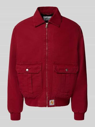 Carhartt Work in Progress Jacke mit Umlegekragen Modell STANTON in Rot, Größe XL
