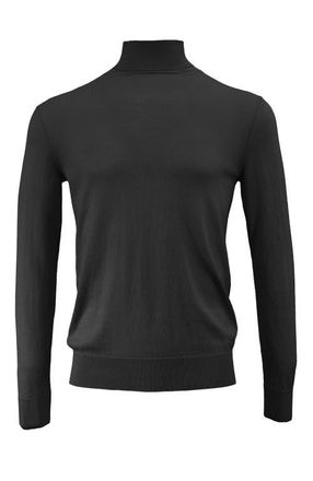 Lords of Harlech Ronan Merino Wool Turtleneck Sweater in Black at Nordstrom, Size Xx-Large