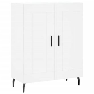 vidaXL Aparador De Madera De Ingenier&iacute;a Blanco 69,5x34x90 Cm Vidaxl