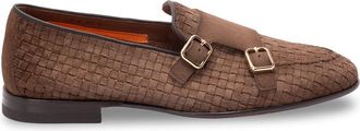 Santoni Scacco Loafers