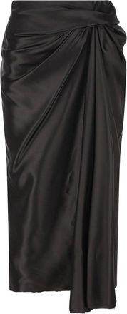 Balenciaga Cupro Skirt With Draperies