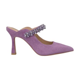 Alma En Pena Alma EN Pena, Schoenen, Dames, Paars, 37 EU, Rhinestone pumps