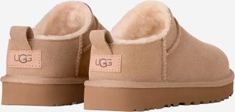 UGG Womens Ankle Boots Beige Suede Leather