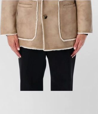 Urban Code reversible faux fur mid-length coat
