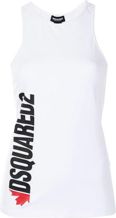 Dsquared2 Sleeveless Tops - Dames - Tops zonder mouwen - Wit - L - Tops