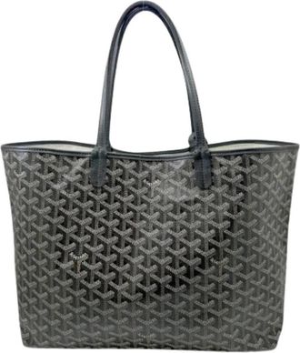 Goyard Pre-owned Saint Louis Tote Bag - Dames - Vintage Shopper - Zwart - ONE Size - Leer - Vintage