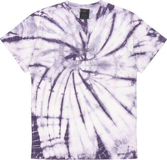 Nike Jordan Air Jordan Tie Dye Printing Loose Knit Short Sleeve Purple DQ3903-102