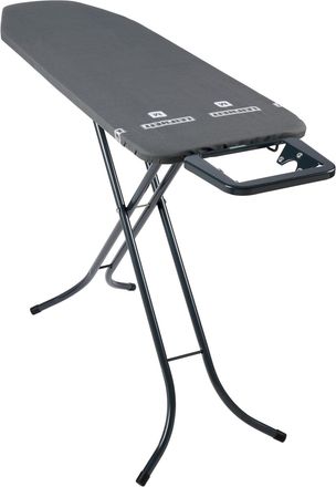 Leifheit B&uuml;gelbrett, Schwarz, Textil, Uni, 69 cm Schubladen, 38x88x120 cm, Haushalt & Kleinelektro, W&auml;schepflege, B&uuml;gelbretter & Bez&uuml;ge