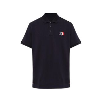 Moncler Logo-patch Short-sleeve Polo Shirt