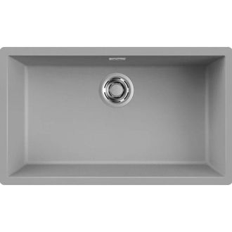 Elleci Lavello Elleci Incasso 1 vasca 75,6x45,6 Zen 130 Keratek Plus Grigio Light Grey LKZ13097