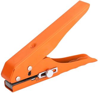 Elle Perforadora De Un Solo Orificio, Perforadora De Tapa De Rosca Ajustable, Perforadora De Alta Resistencia, Abrazadera Para Cantos Con Broca