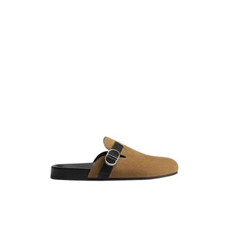 Dior Mule H26 - Heren - Schoenen - Bruin - Maat: 42 1/2 EU Leer