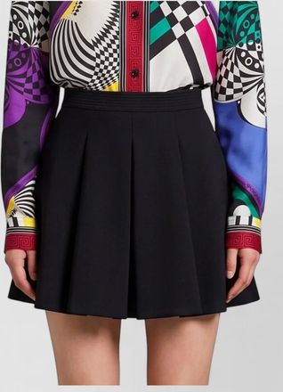 Versace silk printed long-sleeve shirt