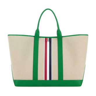 Thom Browne Tote Bags, male, Multicolor, Size: ONE SIZE Medium Too Tote