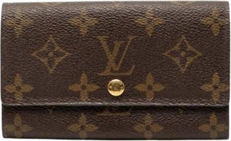 Louis Vuitton Pre-owned Wallets, female, Brown, Size: ONE SIZE Pre-owned Small Wallet