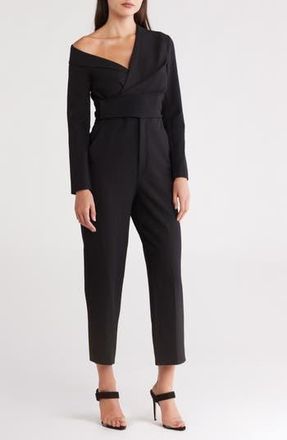 A.L.C. Skyla One Shoulder Blazer Jumpsuit in Black at Nordstrom Rack, Size 00