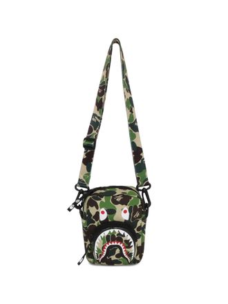 A Bathing Ape Mini borsa Bape Abc Camo Shark M