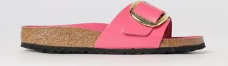 Birkenstock Sandalo Madrid Big Buckle in pelle spazzolata