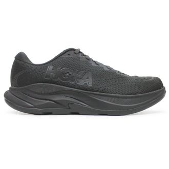 Hoka One One Hoka Rincon 4 Synthetic Textile Mens Comfort Trainers - UK 9 - US 9.5 Men - EU 43 1/3 - Black Black - Size:UK 9