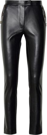 Marciano Fergie Skinny Pants - Dames - Leren Broeken - Zwart - 2XL - Leer - Broeken