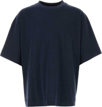 Dries Van Noten Midnight Blue Cotton Oversize T-shirt