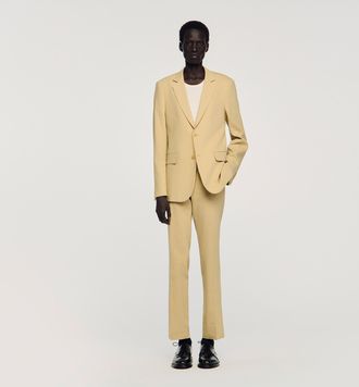 Sandro Classic linen suit jacket