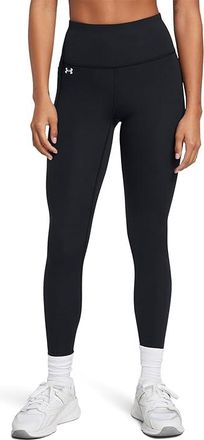 Under Armour Motion Leggings Womens Casual Pants Black/White : LG (US 12-14) R, Polyester/Elastane