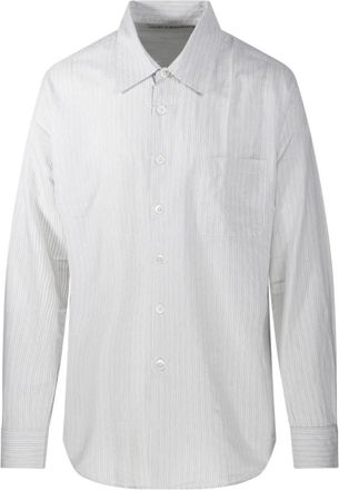 Our Legacy Above Shirt - Heren - Casual Overhemden - Wit - L - Katoen - Overhemden
